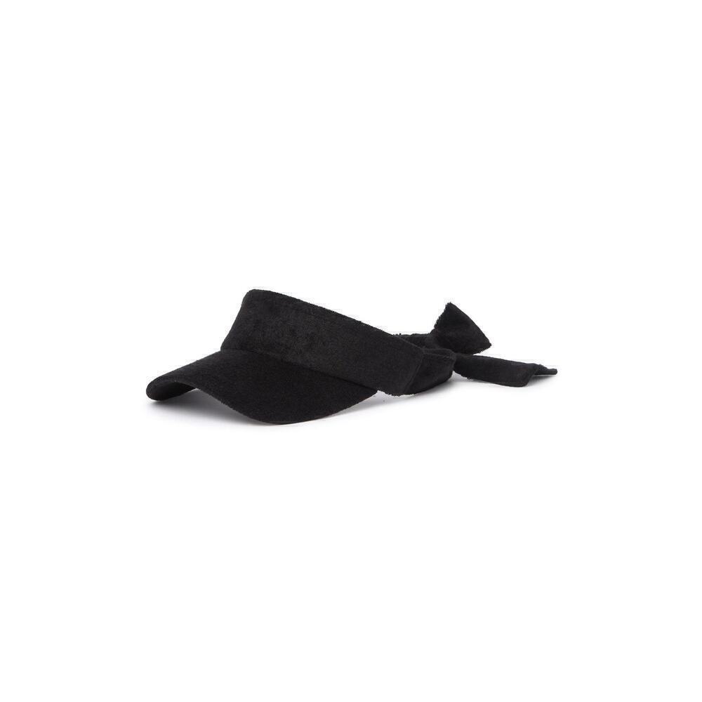 NWT 14TH & UNION Sporty Bow Tie Visor In Black